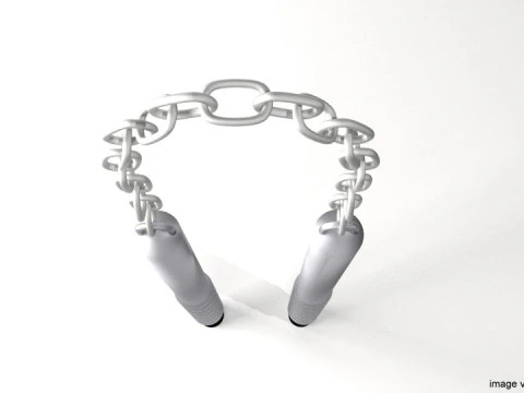 Chainsticks - Steel 3D Model