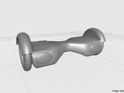Hoverboard - Hovertrax 3Dモデル