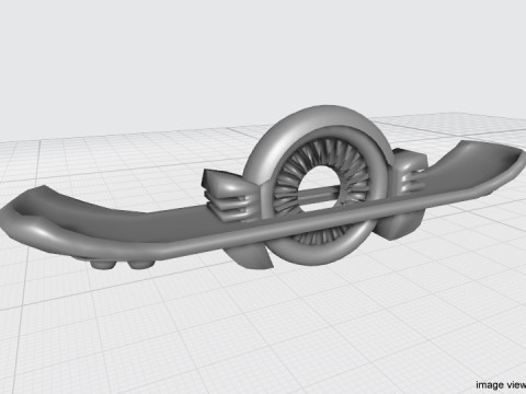 Hoverboad - Onewheel Modello 3D