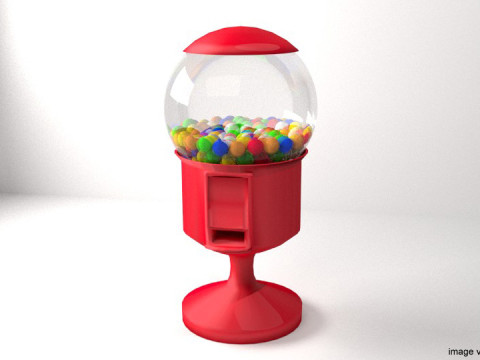 Candy Dispenser 3D Model