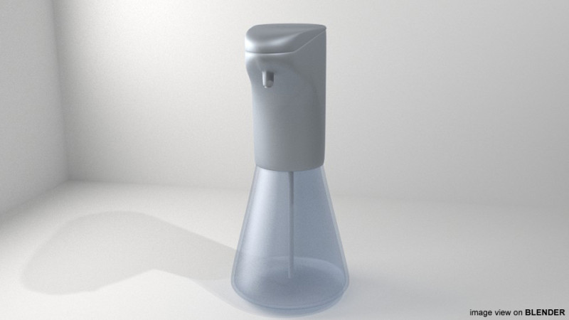 Soap Dispenser Modelo 3D .c4d .max .obj .3ds .fbx .stl .blend 