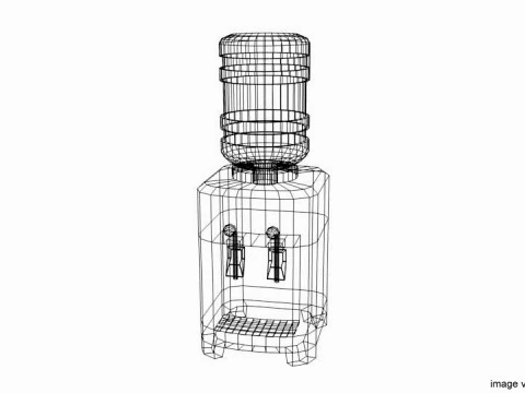 Water Dispenser 3D Model