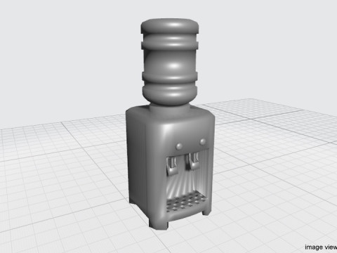 Water Dispenser 3D-Modell