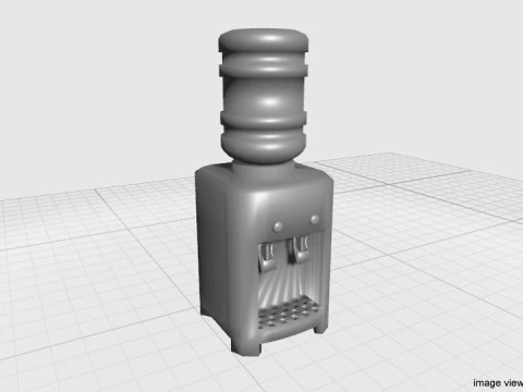 Water Dispenser 3D Model