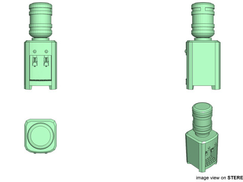 Water Dispenser 3D-Modell