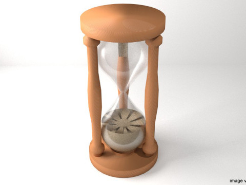 Hourglass - Type 1 Model 3D