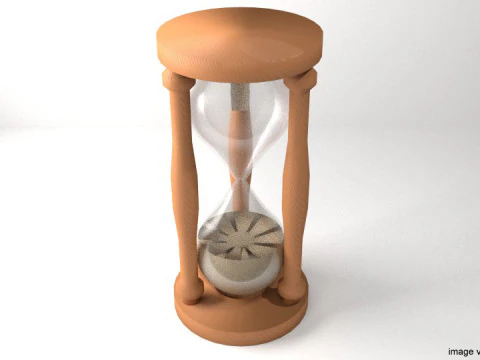 Hourglass - Type 1 3D Model