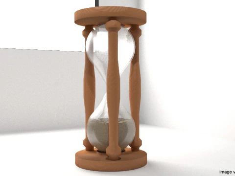 Hourglass - Type 1 3D Model