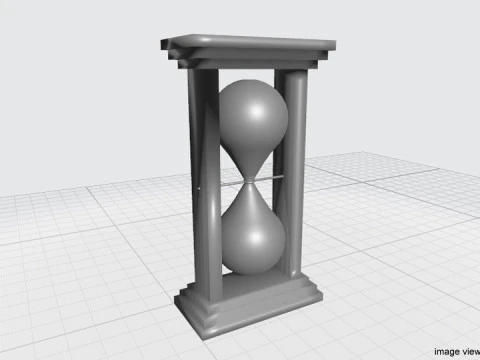 Hourglass - Type 2 3D Model