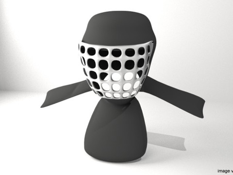 Martial-Art Headguard - Type 1 3Dモデル