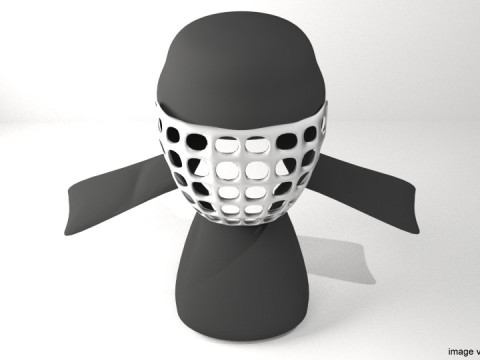 Martial-Art Headguard - Type 1 3D 模型