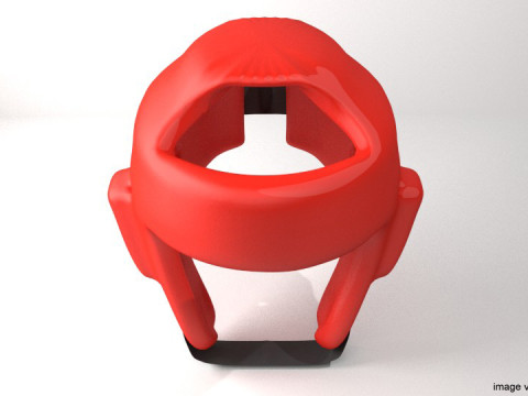 Martial-Art Headguard - Type 2 Modello 3D