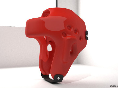 Martial-Art Headguard - Type 2 Modello 3D