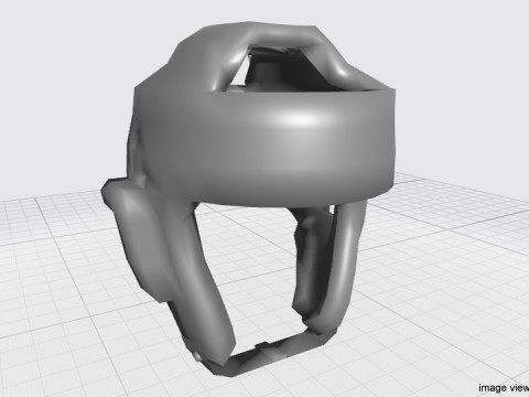 Martial-Art Headguard - Type 2 Modello 3D