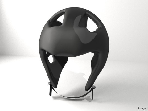 Martial-Art Headguard - Type 3 Model 3D
