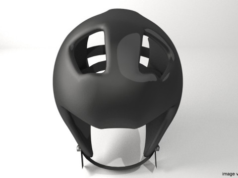 Martial-Art Headguard - Type 3 3D Model