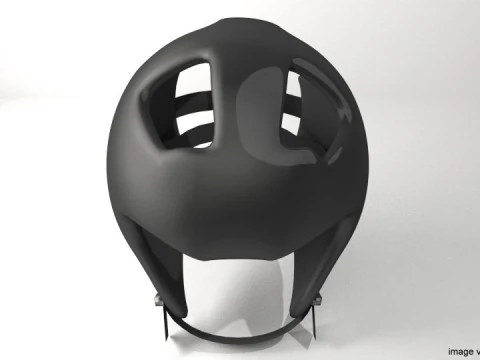 Martial-Art Headguard - Type 3 3D Model