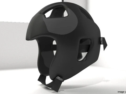 Martial-Art Headguard - Type 3 3D Model