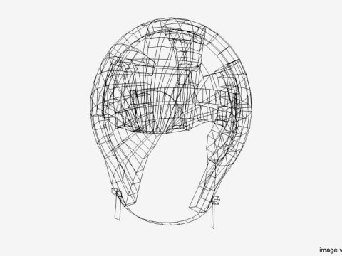 Martial-Art Headguard - Type 3 3D Model