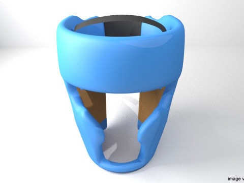 Martial-Art Headguard - Type 4 Modelo 3D