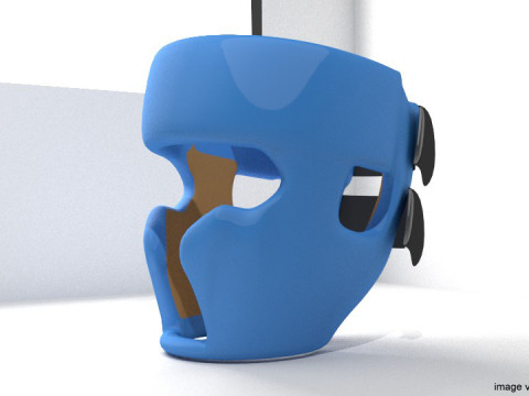 Martial-Art Headguard - Type 4 Modelo 3D