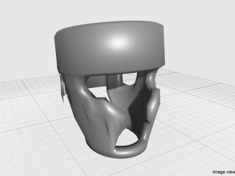 Martial-Art Headguard - Type 4 Modelo 3D