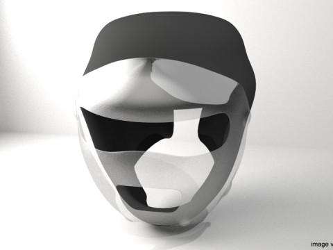 Martial-Art Headguard - Type 5 3D Model