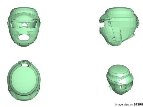 Martial-Art Headguard - Type 5 Modello 3D