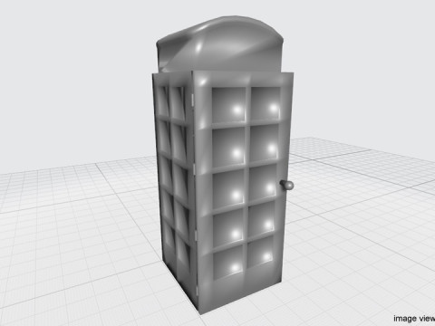 Phonebooth - Type 1 3D 모델