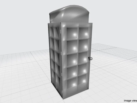 Phonebooth - Type 1 3D Model