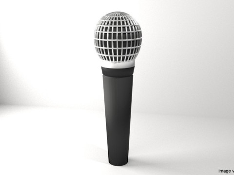 Microphone - Type 1 3D Model