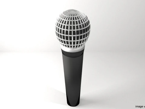 Microphone - Type 1 3D Model