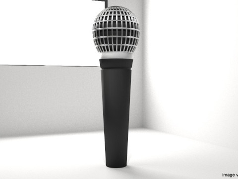 Microphone - Type 1 3D 模型