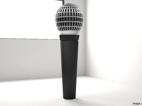 Microphone - Type 1 3D Model