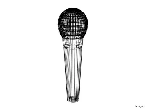 Microphone - Type 1 3D Model