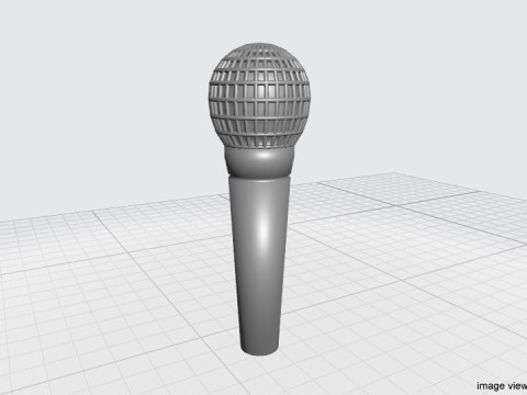 Microphone - Type 1 3D 模型