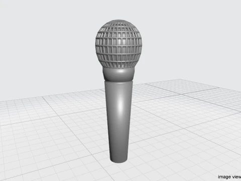Microphone - Type 1 3D Model