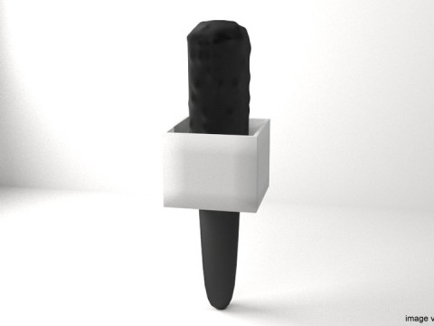 Microphone - Type 2 3D Model