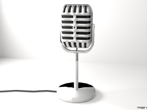 Microphone - Type 3 3D Model