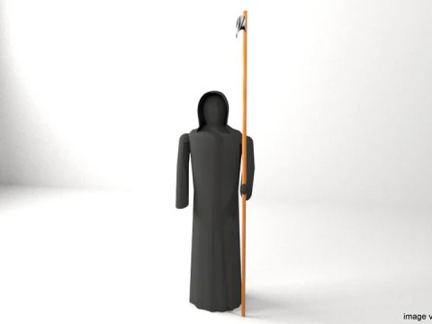 &aacute;ngel de la muerte Modelo 3D