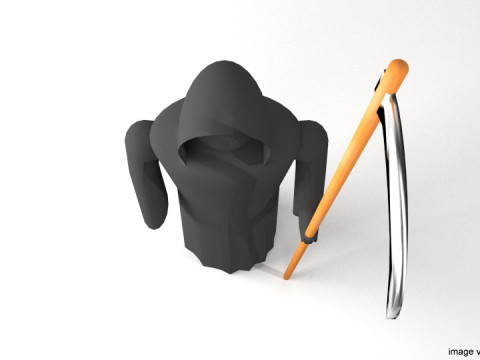 Angel of Death 3D Model