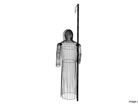 Angel of Death 3D Model
