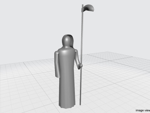 Angel of Death 3D Model