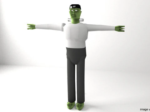 Frankenstein Modello 3D
