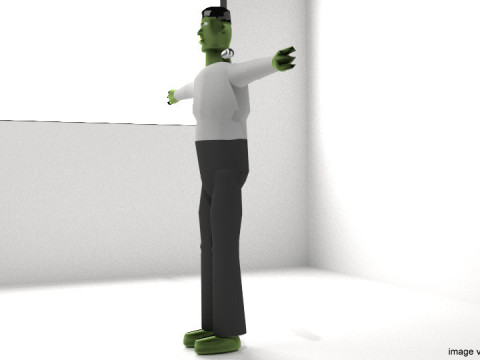 Frankenstien Modello 3D