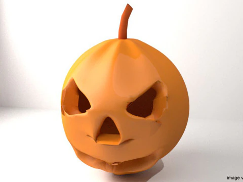 cabeza de calabaza Modelo 3D