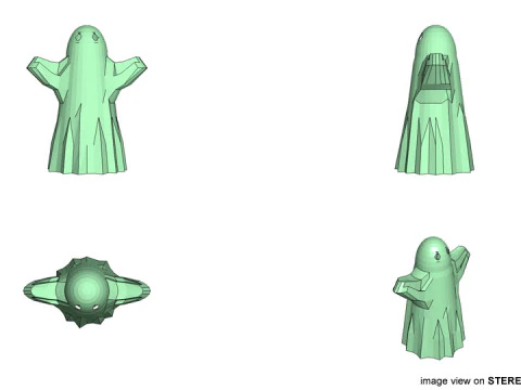 Spooky 3D Model