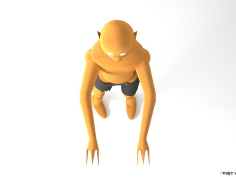 Zombie Modelo 3D