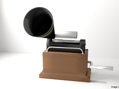 Phonograph - Type 2 3D Model