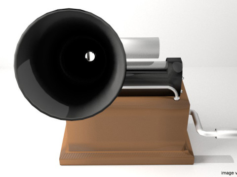 Phonograph - Type 2 3D मॉडल